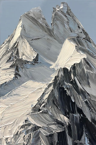 Three Peaks by Liu Mengzhou
