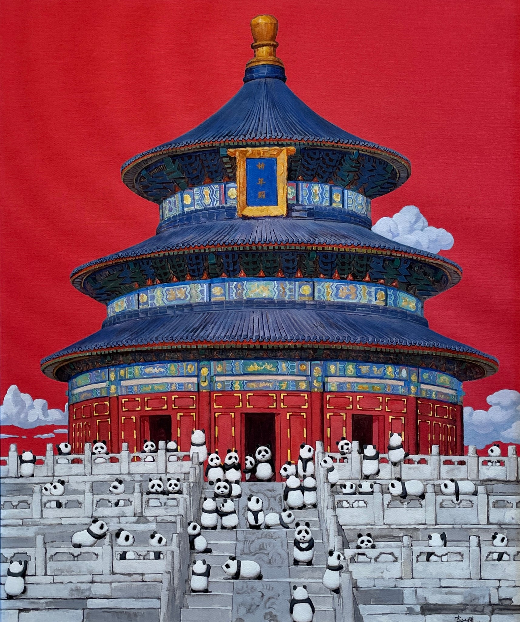 Panda Series by Xiao Shui Hui