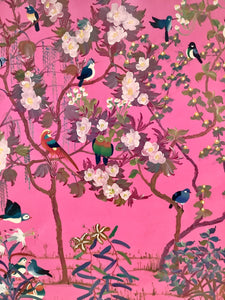 Birds in Pink by Yanli He