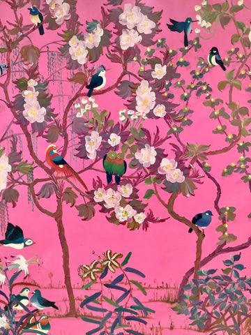 Birds in Pink by Yanli He