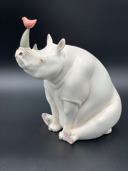 Dream of Fairytales: Pearl Rhinoceros by Jia Xiaoou