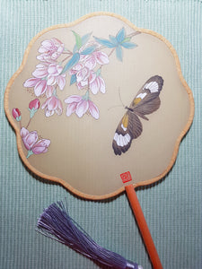 Butterfly Fan by Bella Xue