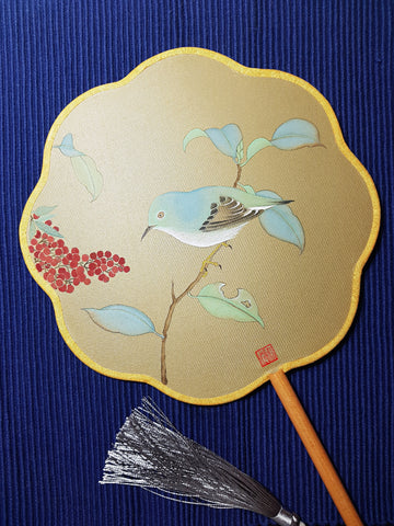 Bird Fan by Bella Xue