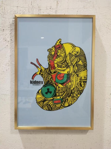 Kidney by Wangbin Crystal Porcelain Print