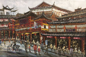 Beijing Old Street Painting