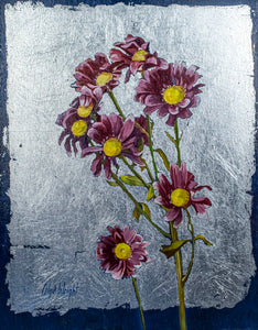 Stalk of Purple Bloom by Olya Wright