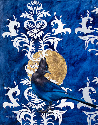 Steller's Blue by Olya Wright