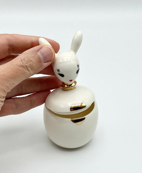 Bunny Trinket Box by Anyuta Gusakova
